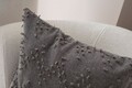 Husa de perna, Tuffet, 43x43 cm, Material: 100% POLIESTER, Gri