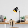 Lampa de masa, Murek - 11558, Fulgor, 18 x 29 x 60 cm, 1 x E14, 40W, negru