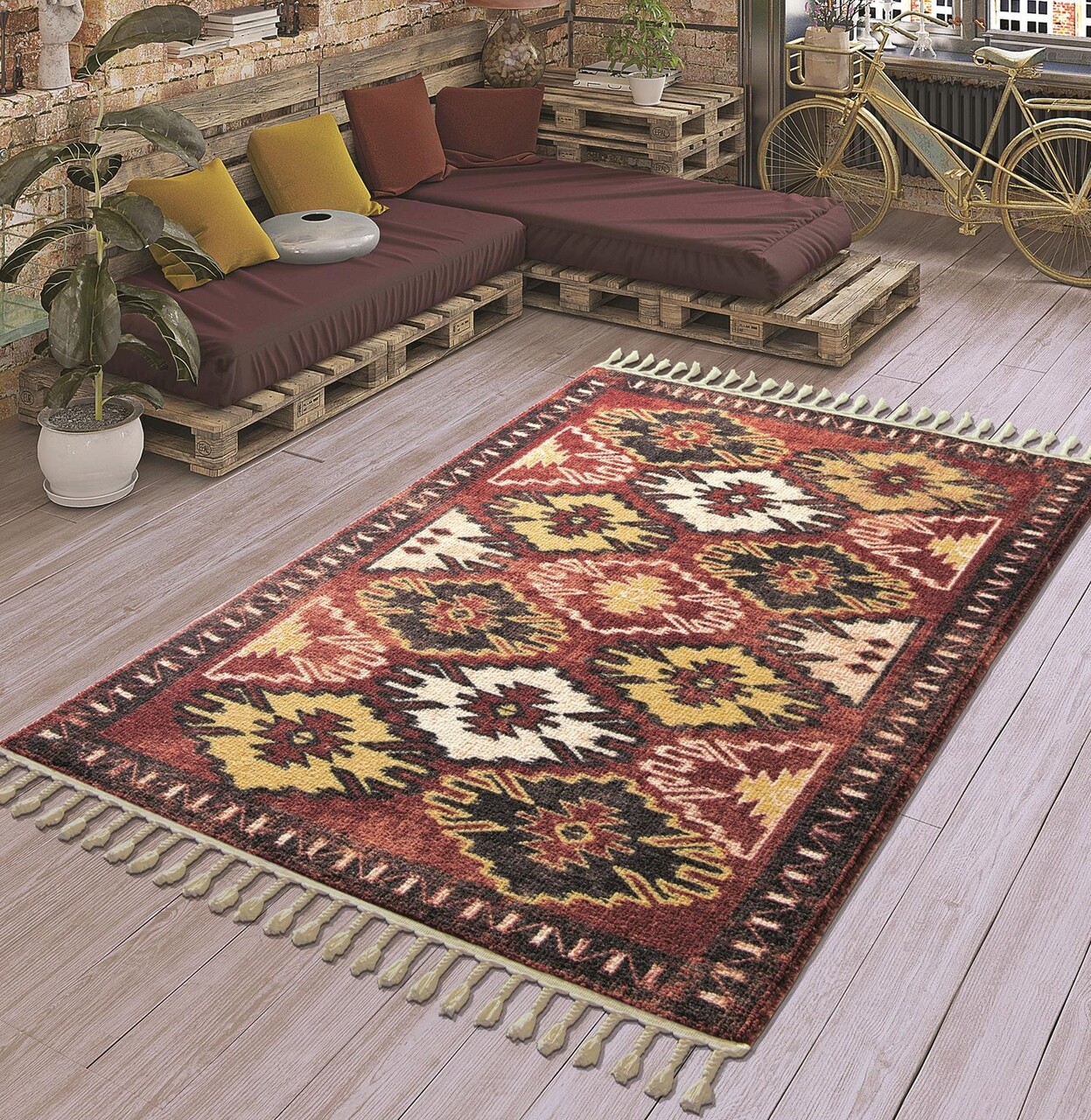 Covor, Colorado 11386, 160x230 cm, Poliamida, Multicolor