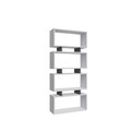 Corp biblioteca, Colman, Langdon, 72.5x25x161 cm, PAL, Alb / Antracit