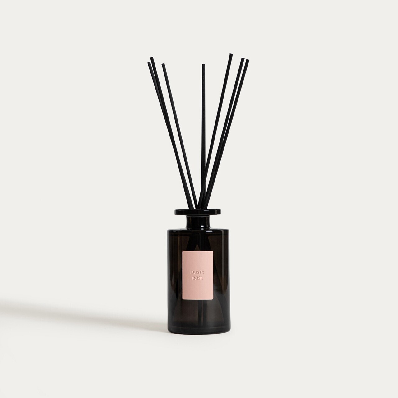Difuzor de parfum cu betisoare Urban Leather, Dusty Rose, Homla, 300 ml, sticla, negru — imaginea 3
