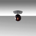 Lustra, Fulgor, 942FLG1378, Metal, Negru