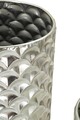 Set 2 ghivece / vase decorative Silvy, Mauro Ferretti, 37x37x92 cm, fier, argintiu