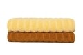 Set 2 prosoape de baie 406, Beverly Hills Polo Club, 70x140 cm, bumbac, galben