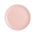 Farfurie intinsa, Luminarc, Arty Quartz, Ø 26 cm, sticla, roz