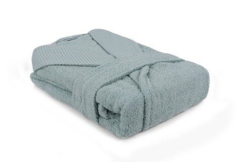 Halat de baie, Whitney, Cappa, Bumbac, Verde menta