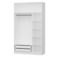 Dulap pentru haine, Minerva, Kale 235, 135x235x52 cm, PAL, Alb