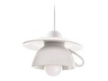 Pendul Afternoon tea, Deco Republic, E27, 1x60W, ceramica, alb