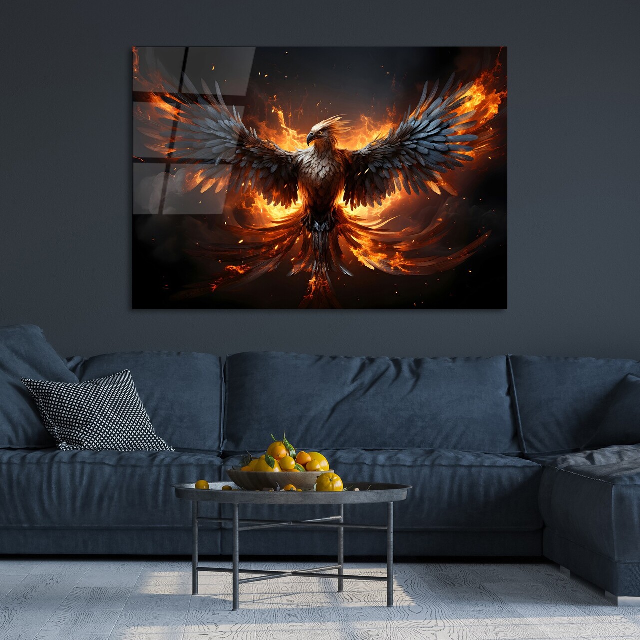 Tablou decorativ, UV-1170, 70 x 100 cm, Multicolor - view 2