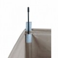 Cos pentru rufe mobil Tresco Beige, Wenko, 33 x 60 cm (50 L),  poliester/polipropilena, bej