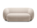 Canapea modulara 2 locuri, Kate, Micadoni, 183x99x76 cm, catifea, bej