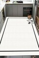 Covor, Mutfak-000086-003, 80x200 cm, Poliester, Alb
