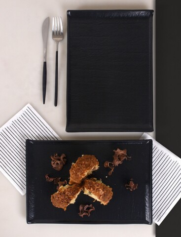 Set 2 platouri ST628102F956, Keramika, 30×20.9×2 cm, ceramica Keramika