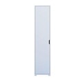 Dulap pentru haine, Miwood, Duru 1600-042, 40x183x4553 cm, PAL, Alb mat