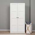 Dulap pentru haine, Miwood, Lucas 1600-81, Alb