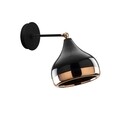 Set lustra, lampadar si aplica de perete, Yildo - Set4, Opviq, E27, 40W, negru/cupru