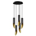 Lustra, Opviq, 892OPV1766, Metal, Negru