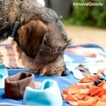 Covoras olfactiv  pentru animale de companie, Foopark InnovaGoods, 75x50 cm, poliester