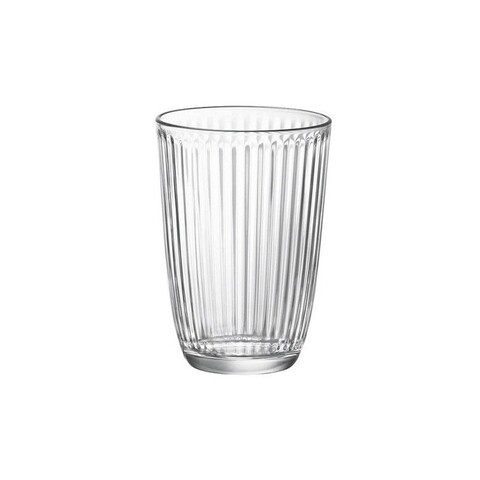 Set 6 pahare long drink Line, Bormioli, 390 ml, sticla