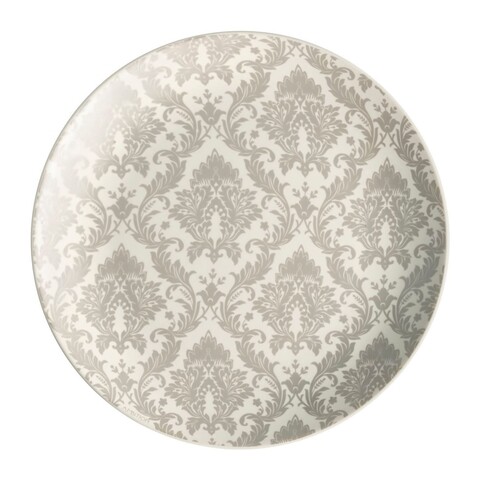 Farfurie desert glamour, ambition, portelan, 20 cm, gri