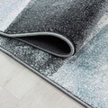 Covor Detroit, Decorino, 80x150 cm, polipropilena, albastru