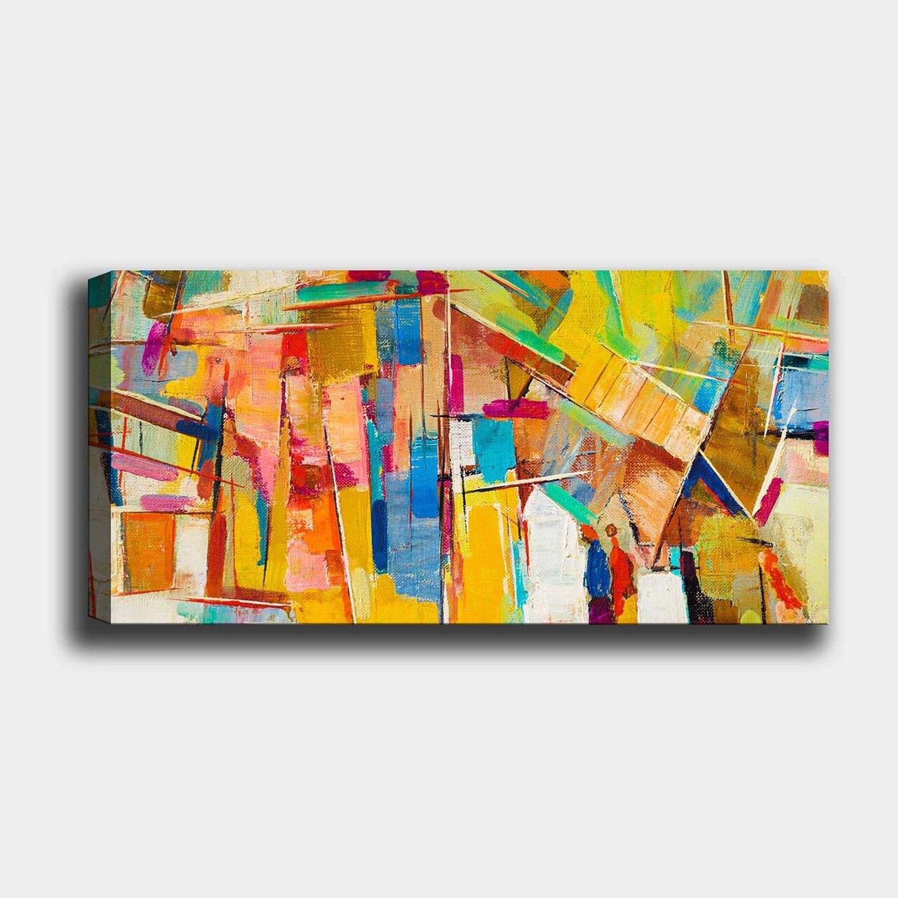 Tablou Decorativ, YTY129236510_50120, Canvas , Lemn, Multicolor