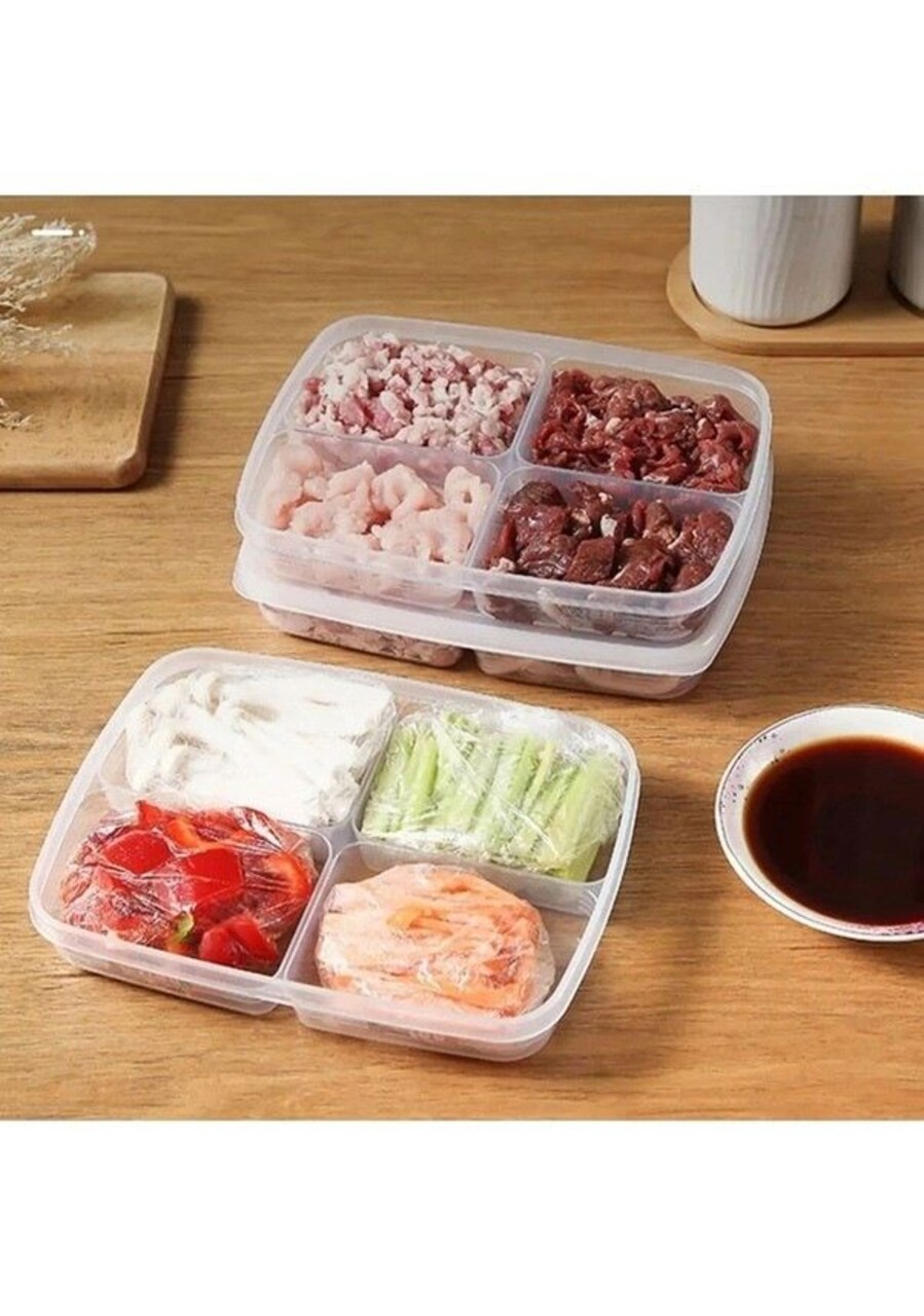 Set recipiente depozitare, Hermia, 200BYR1107, Transparent - imagine 4