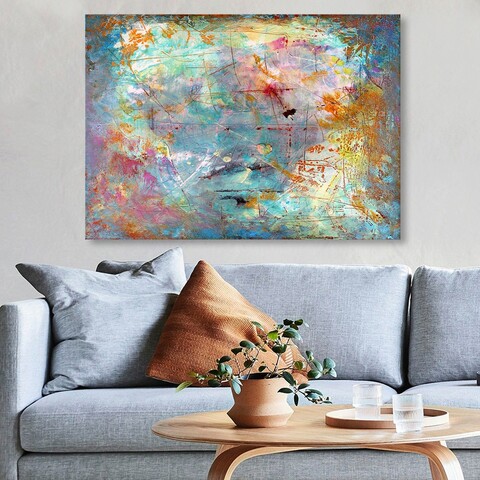 Tablou decorativ, 629662394_70100, canvas , cadru: 100% lemn (grosime: 3cm), multicolor