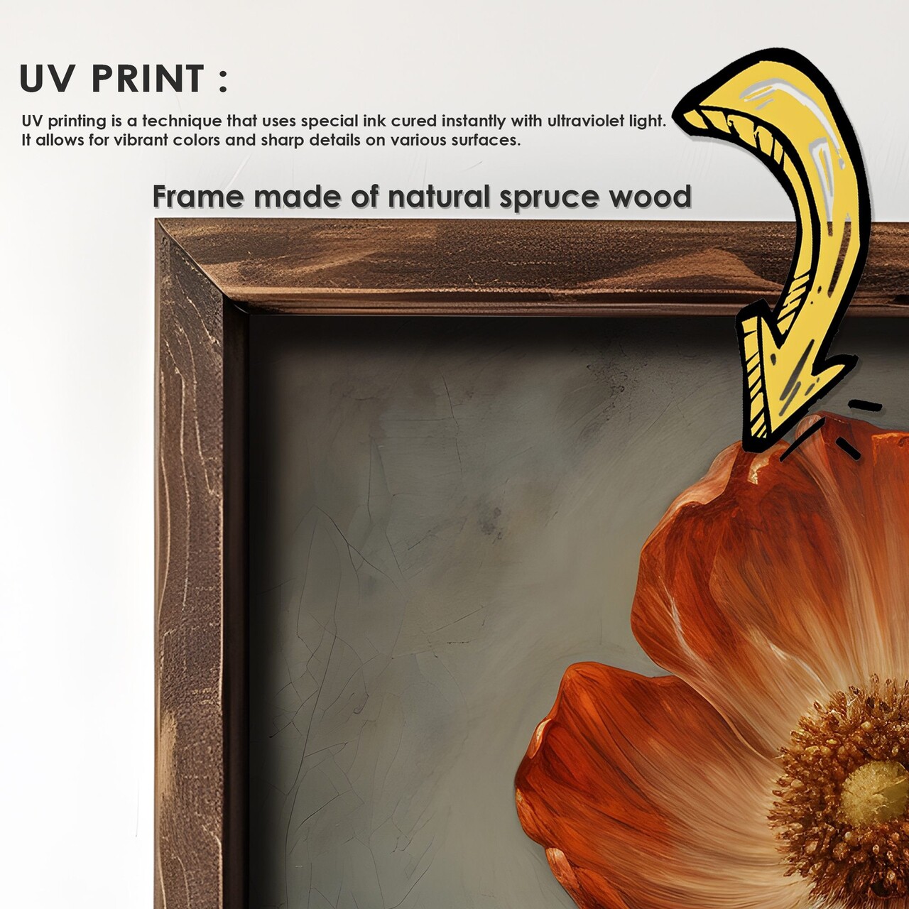 Set 2 tablouri decorative, AI132, Cadru: 100% MOLID, Multicolor - view 4