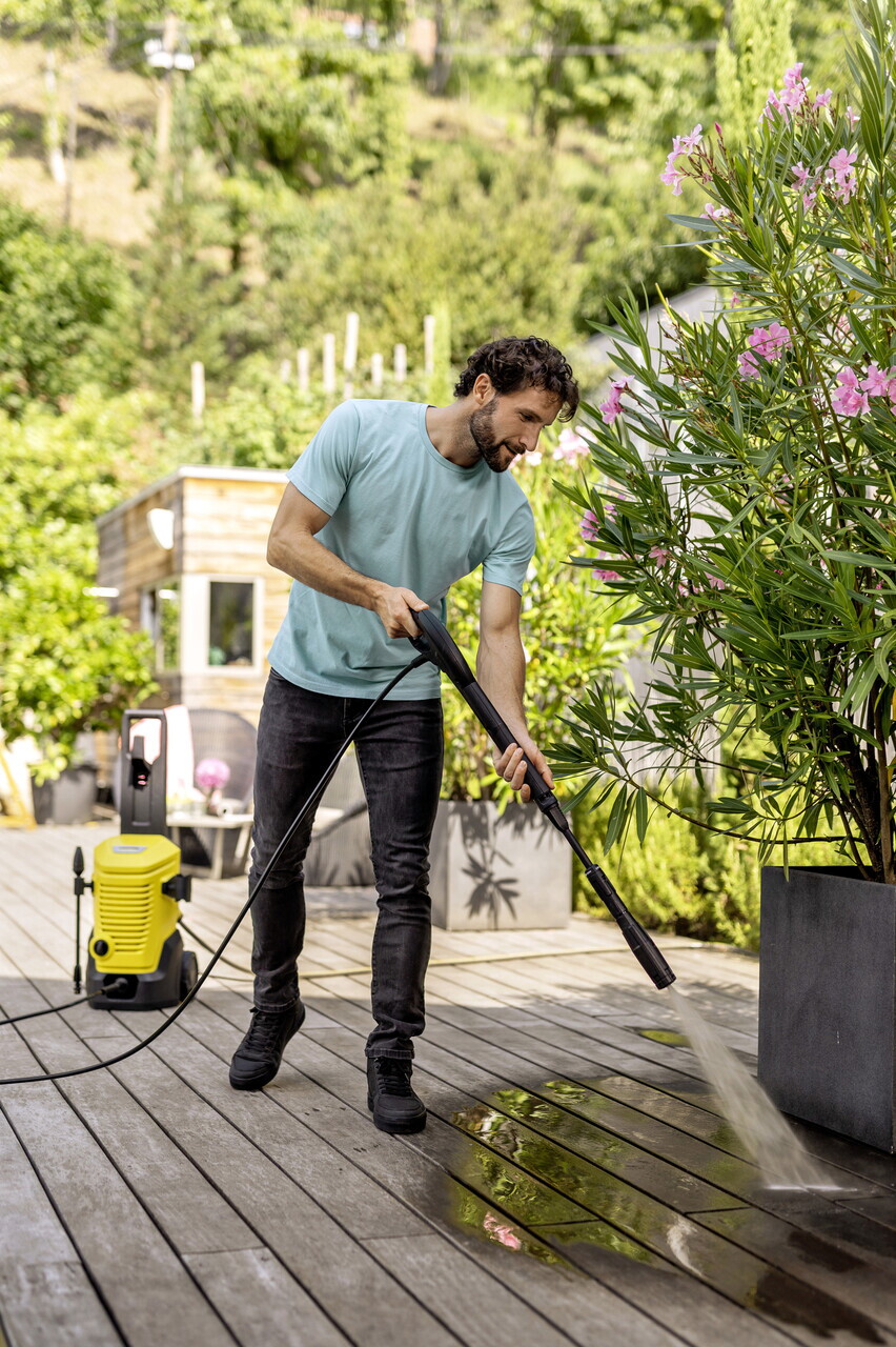 Aparat de spalat cu presiune K 4 WCM Premium, Karcher, galben — imaginea 2