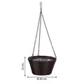 Ghiveci suspendabil Creaciones Meng, 20x12 cm, poliratan