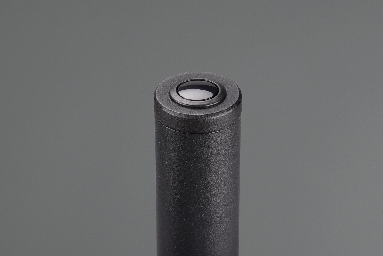 Lampadar Sequence, TRIO, 23x150 cm, 32W, 1x SMD, aluminiu, negru/argintiu lucios