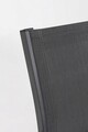 Set mobilier de gradina 4 piese Kallen, Bizzotto, aluminiu/textilena 2x1, gri carbune
