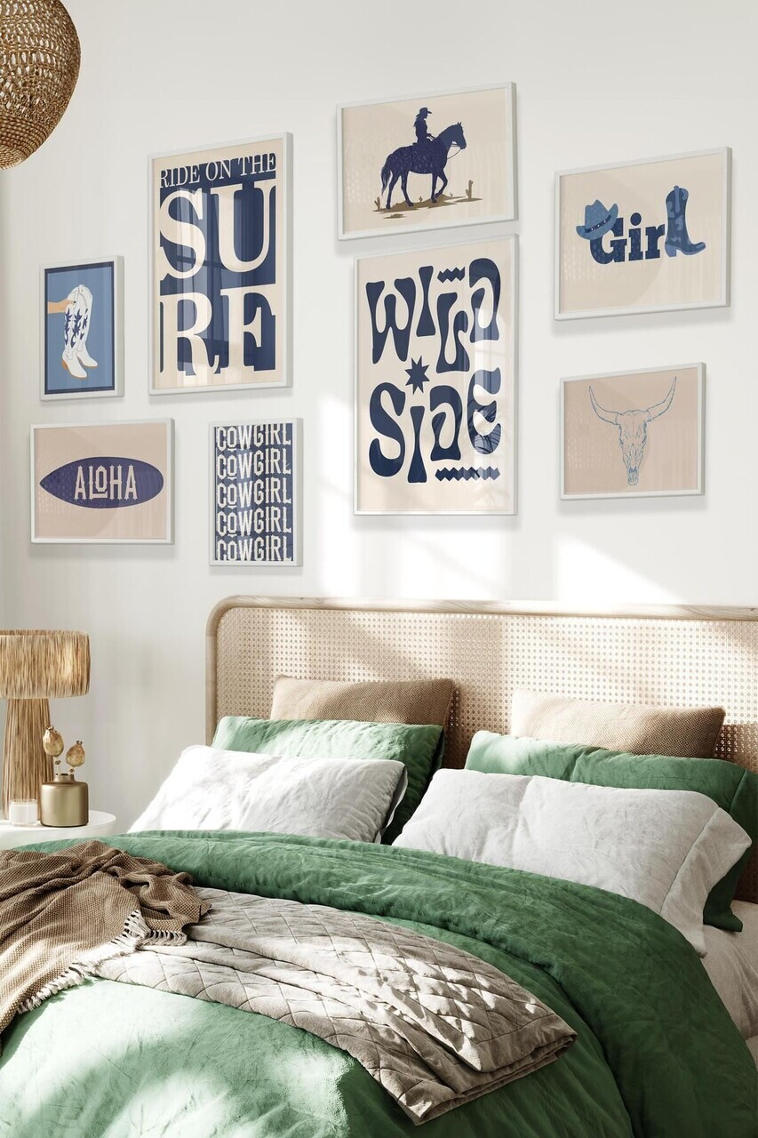 Tablou decorativ, Çgs-009-White-Kck, Lemn masiv, Față: 100% PVC STICLĂ, Multicolor