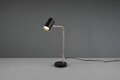 Lampa de masa Marley, TRIO, 12x25x45 cm, 5W, 1x GU10, metal, bronz mat/negru
