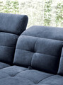 Coltar extensibil stanga 5 locuri ELTAP, LT-40AU, Inferne, 297x210x107 cm, lemn/poliester, albastru
