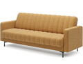 Canapea extensibila 3 locuri ELTAP, Roneyy, 212x89x86 cm, lemn/poliester, mustar