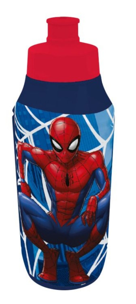 Bidon Sport Spidey Spiderman, Marvel, 350 Ml, Plastic, Multicolor