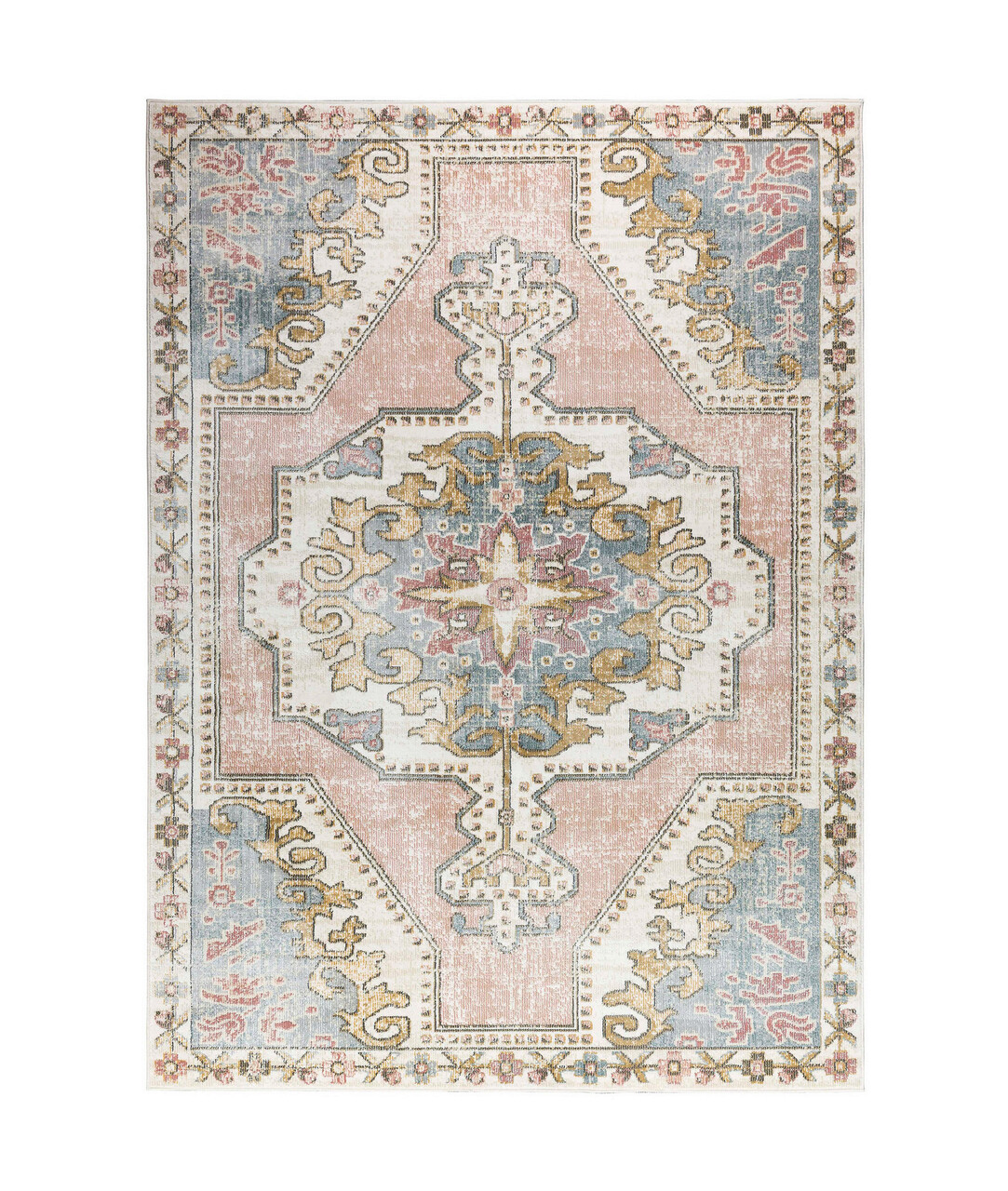 Covor, 38216A , 80x150 cm, 100% POLIESTER/POLIPROPLEN, Multicolor - 1 | YEO