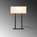Lampa de masa, Alby, 527ABY2186, Fier, Alb/Negru