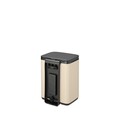 Cos de rufe, Brabantia, Bo Small, 4 L, 17.2x20x27.2 cm, otel, bej