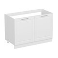 Dulap pentru bucatarie, Hanah Home, Minar, 120x87x58 cm, Alb