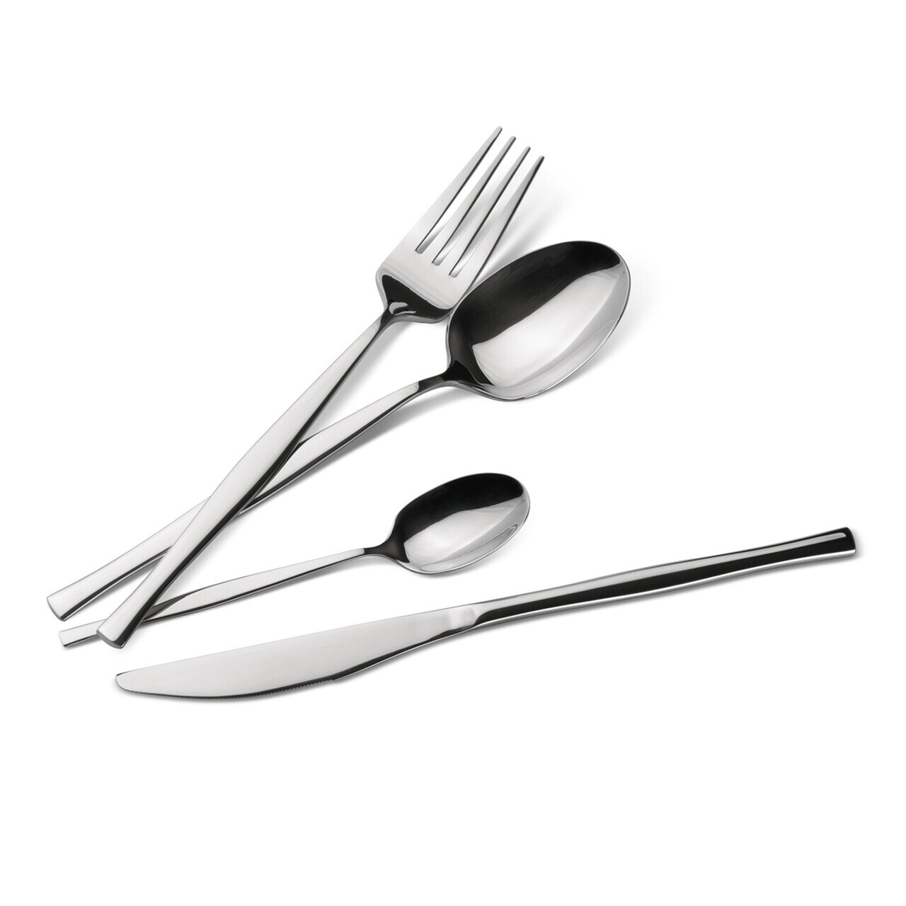 Set tacamuri 24 piese Berlinger Haus, Cutlery, inox, argintiu - imagine 3