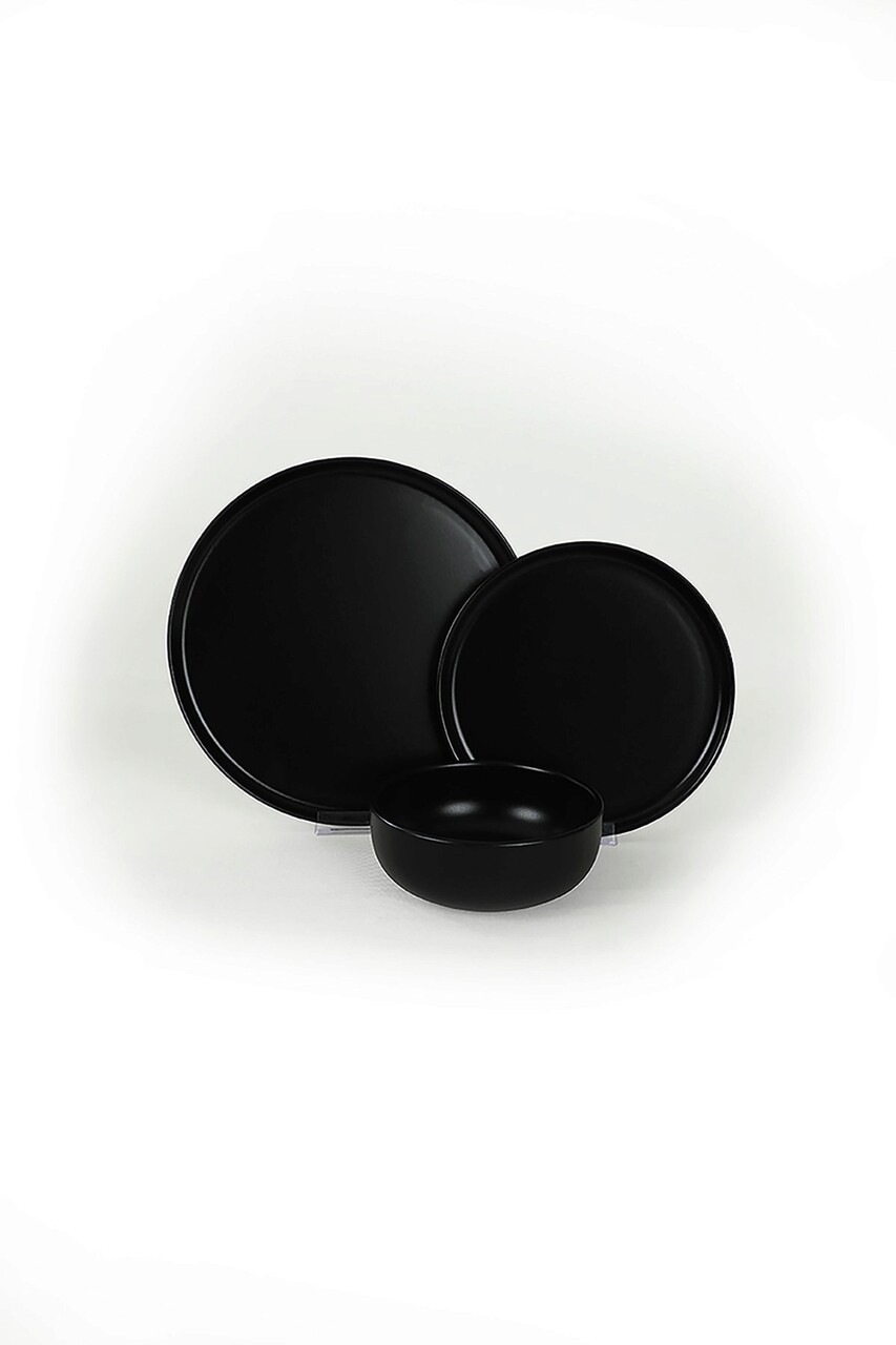 Serviciu de masa, Hermia, 275KRM1862, Antibacterian, Negru - imagine 5