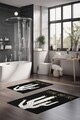 Set covorase de baie, Cartwright, CT-5285, Poliester, Multicolor