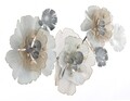 Decoratiune de perete 3D Flowery, Mauro Ferretti, 60x119 cm, fier