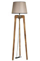 Lampadar, Luin, 534LUN4419, Lemn de brad, Nuc / Bej