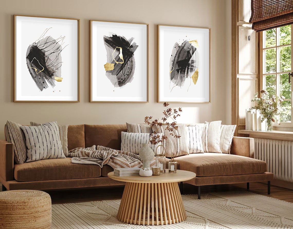 Tablou decorativ, Huhu208, Lemn masiv, Multicolor
