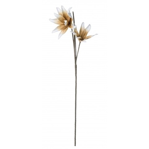 Poza Floare artificiala, Yellow Hemerocallis, Bizzotto, 113 cm