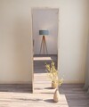 Oglinda decorativa, Siam, Tessa, 50x160x2.2 cm, MDF , Natural